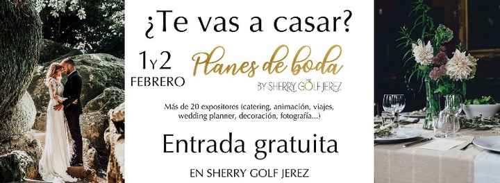 Feria de bodas en Jerez 1 y 2 de Febrero - 1