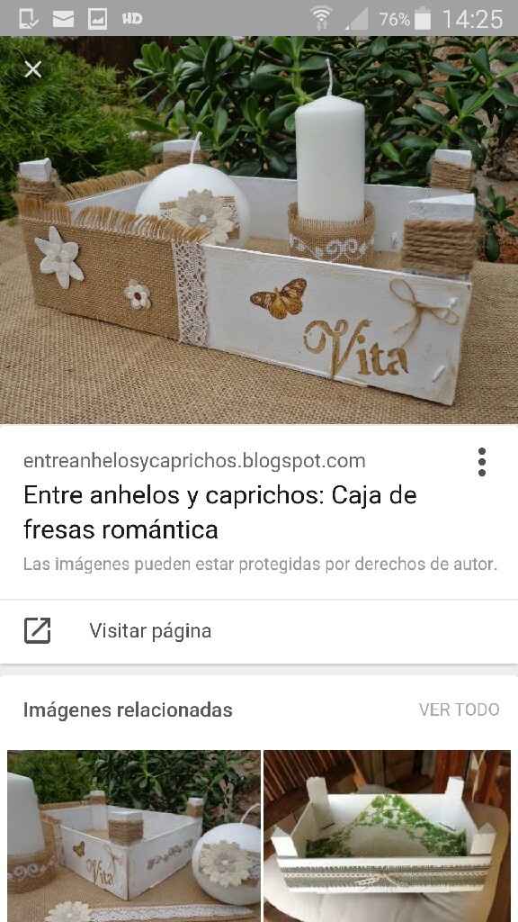 Decoración de las cajas de fruta para los regalos - 1