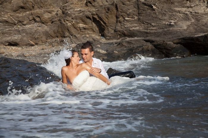 YA METIDOS EN EL AGUA