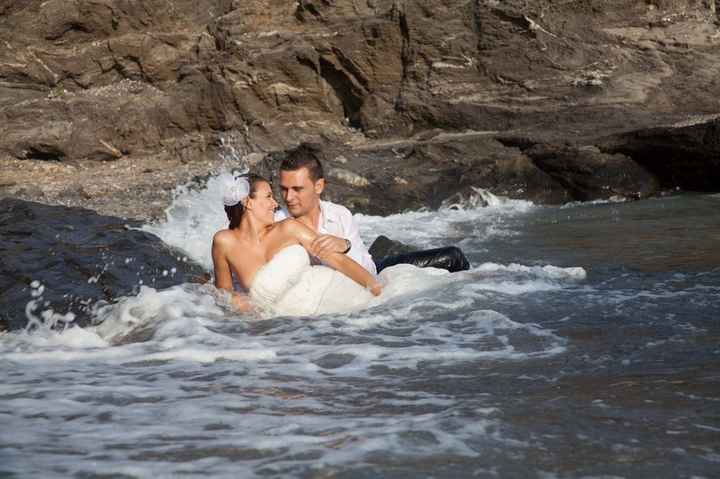 YA METIDOS EN EL AGUA
