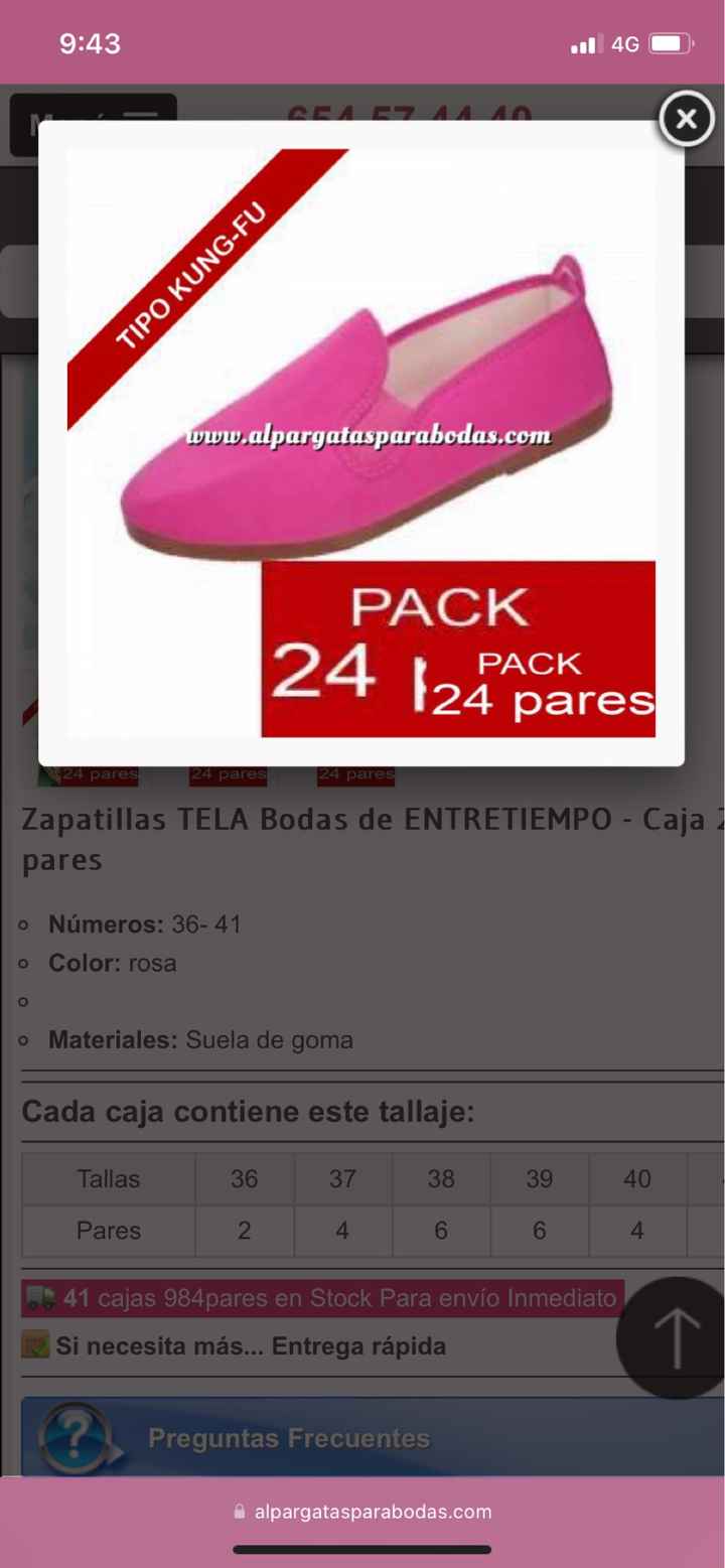 Opinion zapatillas boda - 1