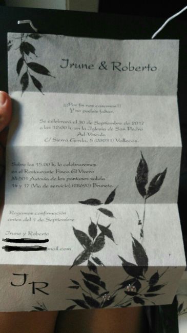 Nuestras invitaciones!! - 1