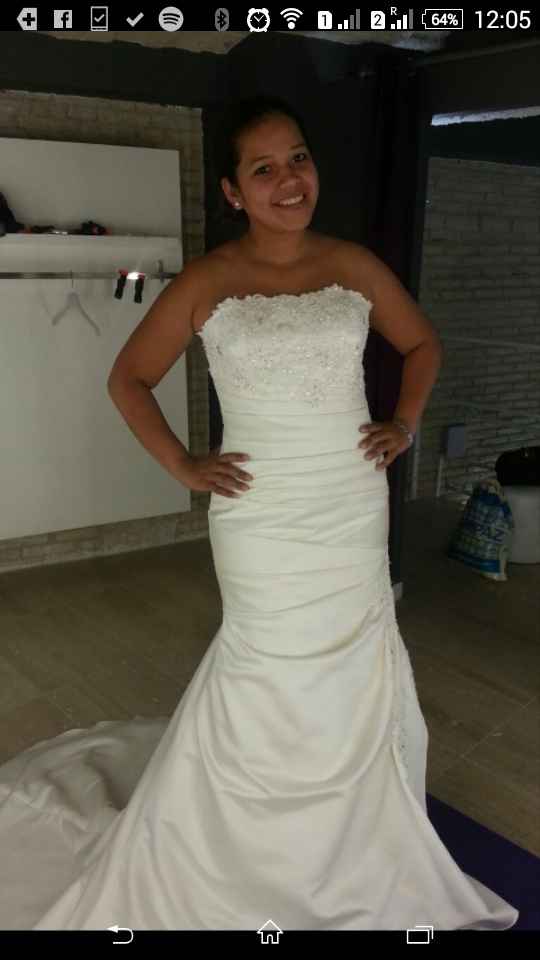 Con que vestido clara novias te casas? - 1