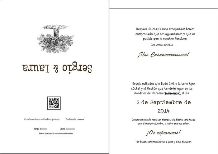 Nuestras invitaciones