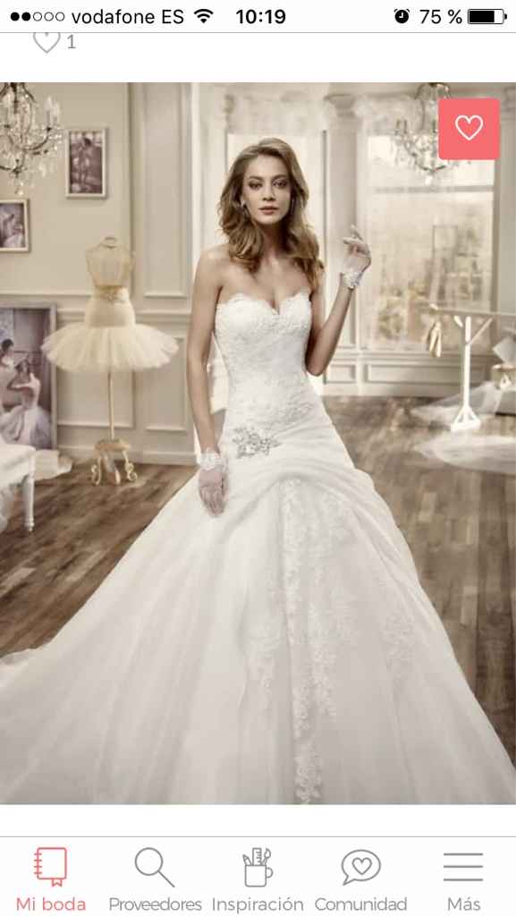 Vestido colet de nicole spose - 1