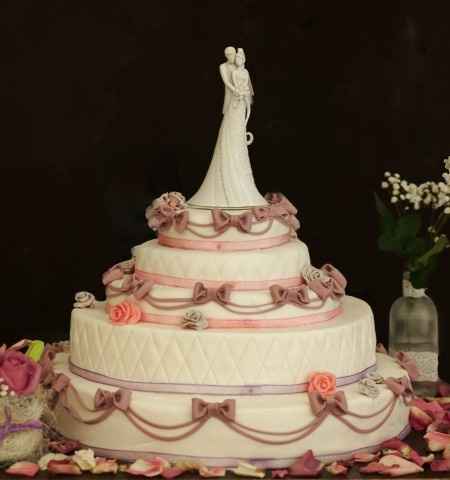 La tarta de nuestra boda
