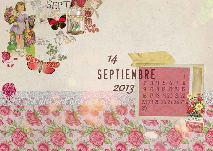 Calendario Boda