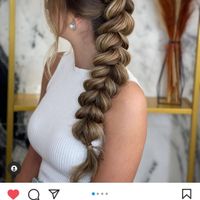 ¿Buscas un peinado elaborado para la boda? Mira el de Mónica 😍 - 1