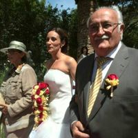 mis padres y mi ramo