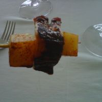 Pincho de pulpo a la gallega