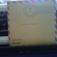 Invitación Air Mail con Sello