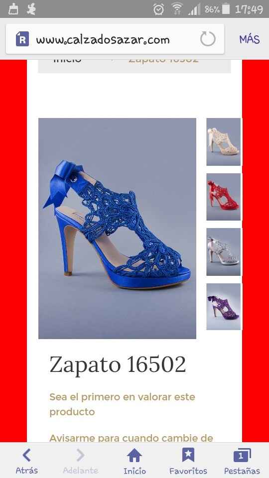 Mi búsqueda de zapatos - 1