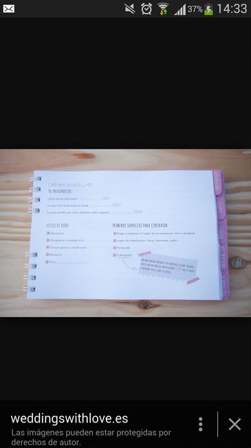 Diario de la boda - 1