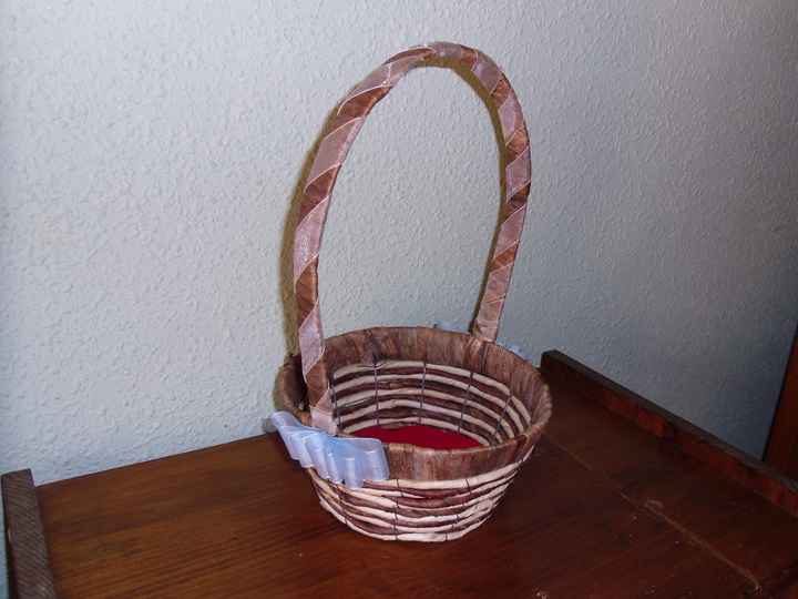 mi cestita para las mini ligas
