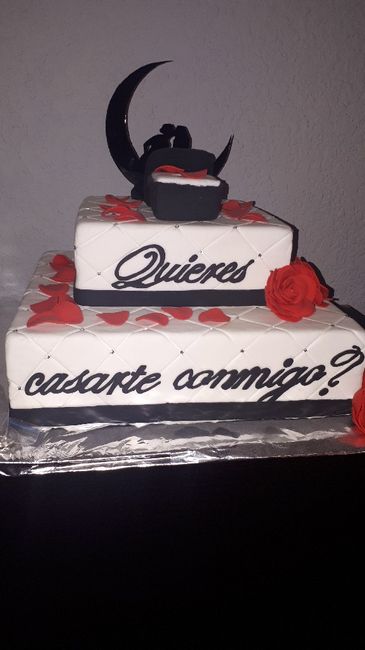 Pastel pedida matrimonio❤ - 1