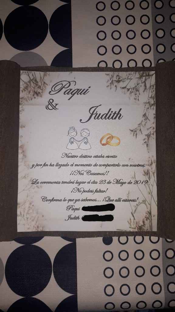 Invitacion boda - 2
