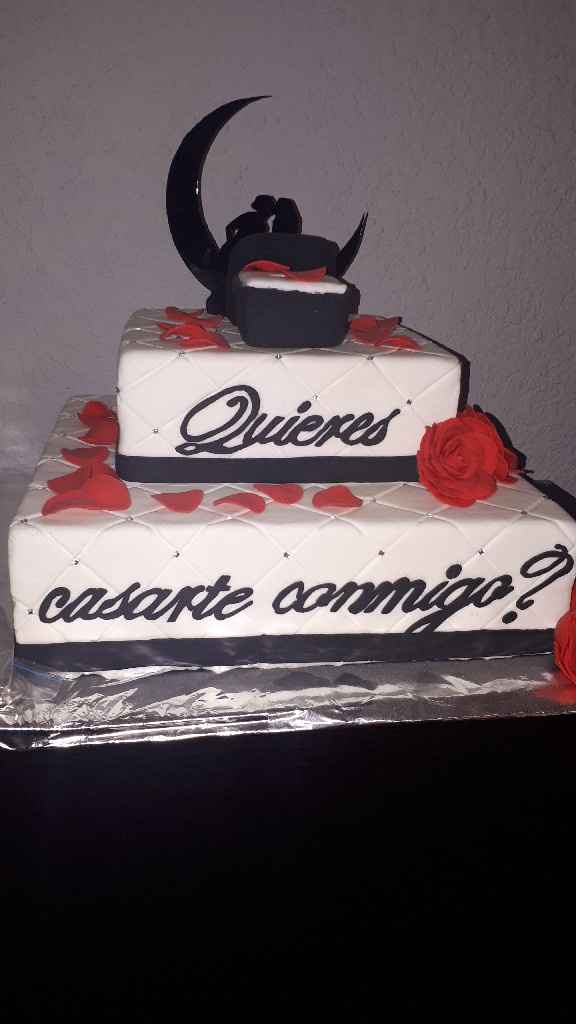 Pastel pedida matrimonio❤ - 1