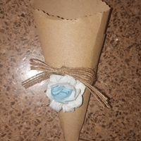 Conos para el arroz terminados😊😊 - 2