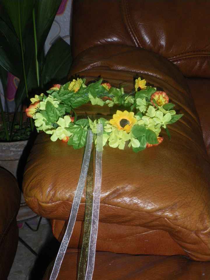 Diademas de las niñas de las arras