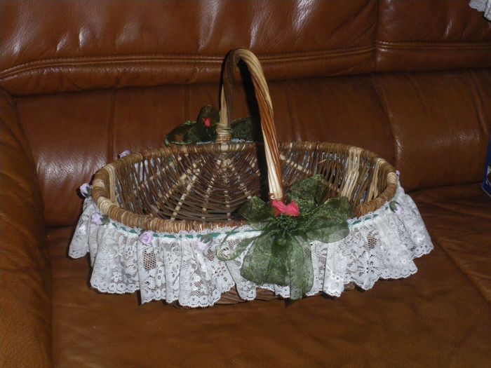 Cesta para los regalitos.