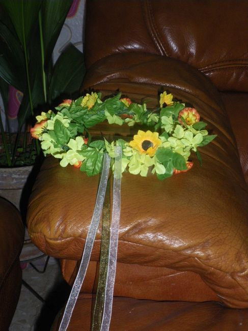 Diademas de las niñas de las arras
