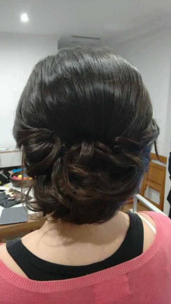 Prueba de peinado y maquillaje - 1