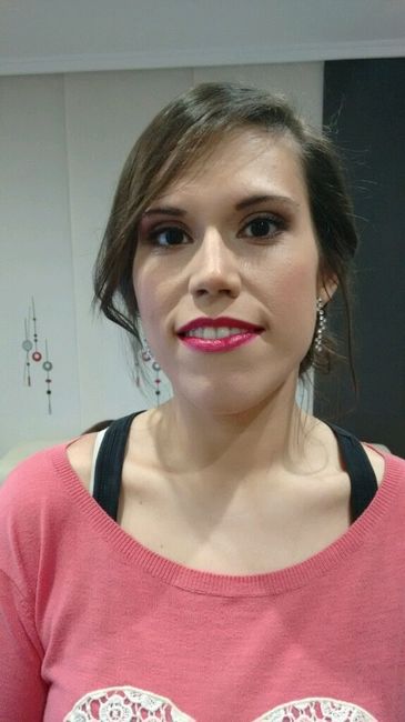 Prueba de peinado y maquillaje - 2