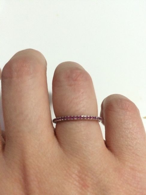 Anillo de compromiso no tipico - 1