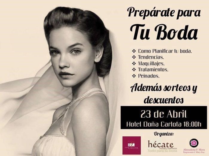 Preparate para tu boda
