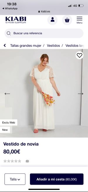 Vestido novia boda civil en Barcelona 2