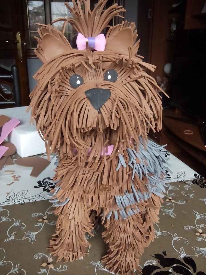 perro goma eva