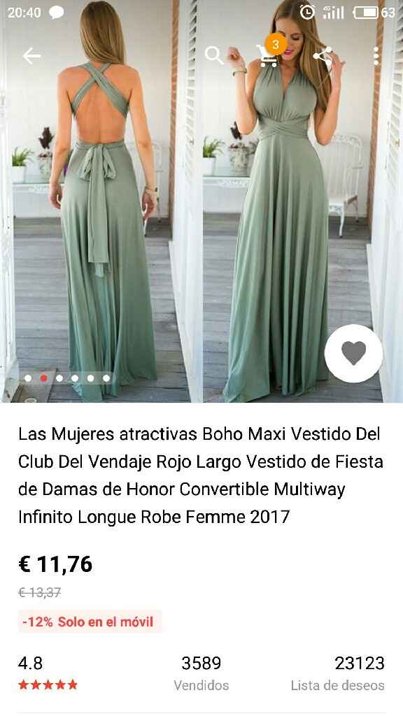  vestidos damas - 1