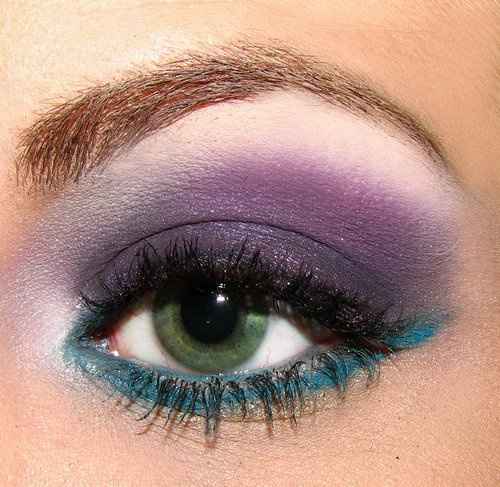 Maquillaje alegre y romantico para las mas atrevidas.