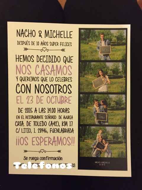 mis invitaciones!!