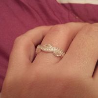 Nuestros anillos de compromiso... - 1
