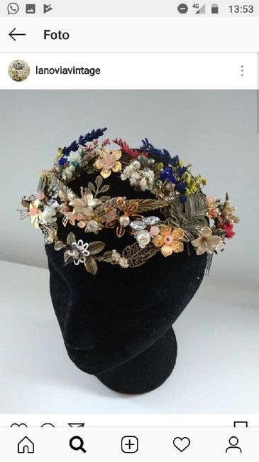 Mi corona en La Novia Vintage - 4