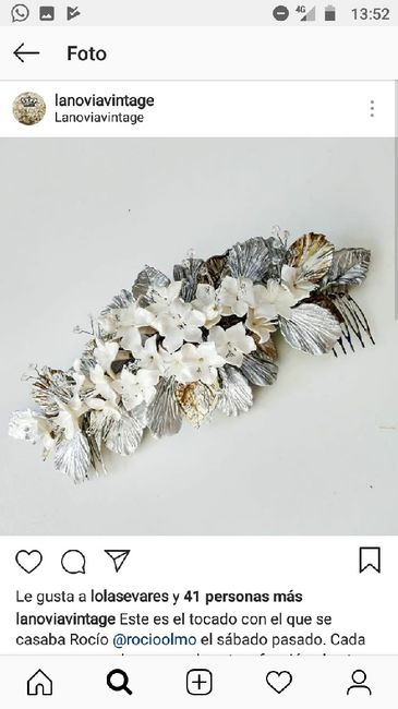 Mi corona en La Novia Vintage - 5