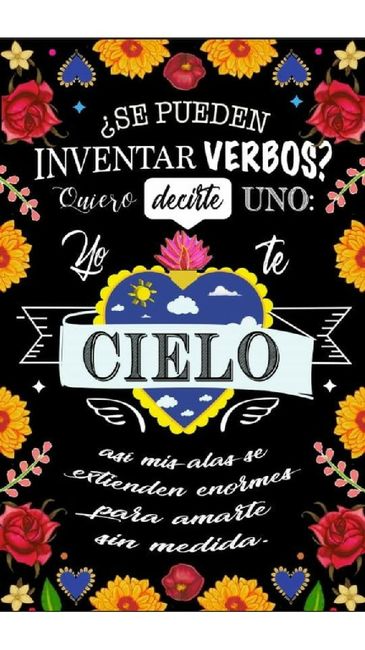 Mis carteles para la boda - 2