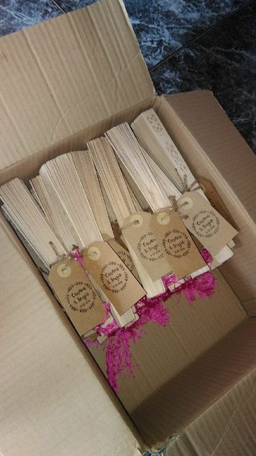 ¿sello alargado para personalizar abanicos? - 2