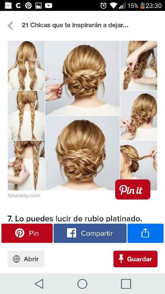 Peinado novia - 2