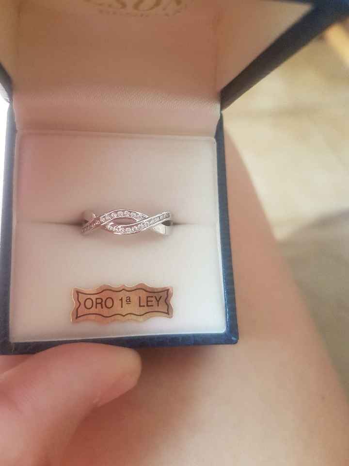 4 aniversario y anillo de pedida - 1