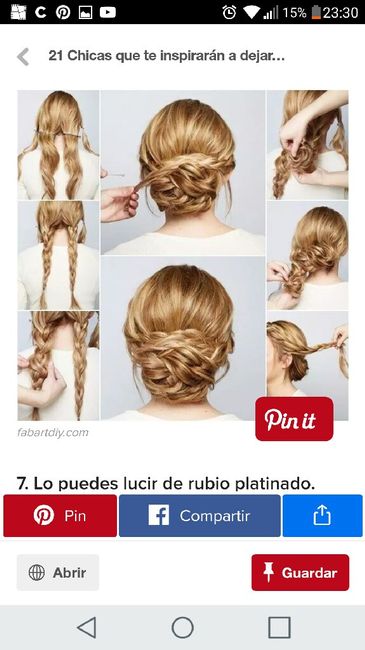 Peinado novia - 2