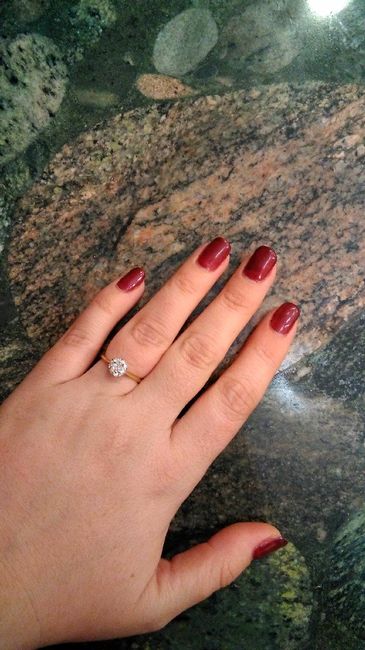 Anillo de pedida y proposicion de boda - 2