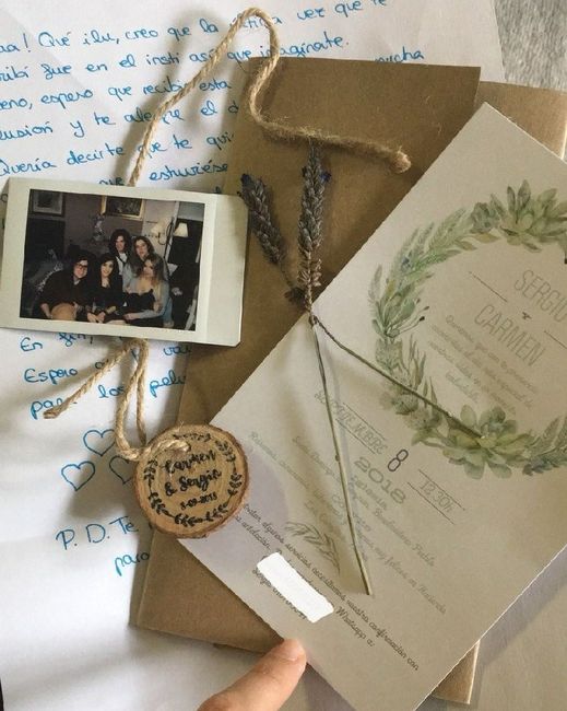 Mis invitaciones al fin - 1