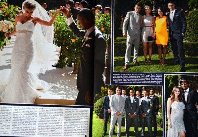 Boda Theo Walcott y Melanie Sladen 2