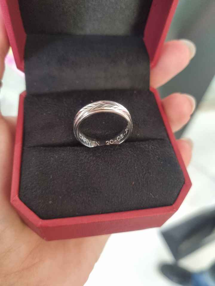 ¿Alianza de boda con o sin diamante? - 1