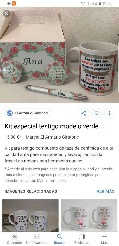 Regalo para testigos - 1