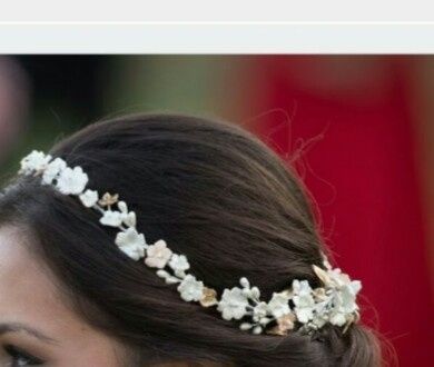 Tocado de novia económico... - 1