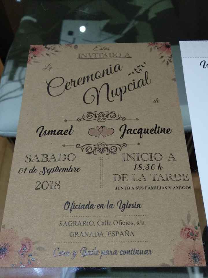 Invitaciones Diy. Por fin listas❤️💌 - 2