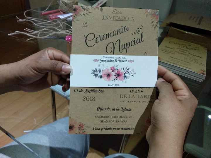 Invitaciones Diy. Por fin listas❤️💌 - 7